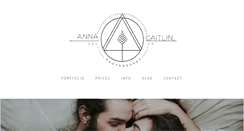 Desktop Screenshot of annacaitlinphotography.com